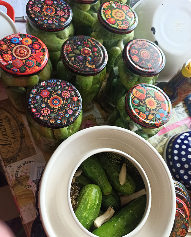 Zakrętki do przetworów wzór Ludowy - opinia klienta