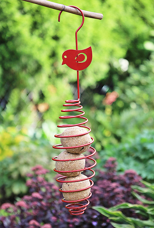 Karmnik sprężyna zestaw z 3 kulami tłuszczowymi