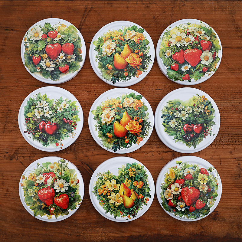 Zakrętki na przetwory Ogrodowe Opowieści