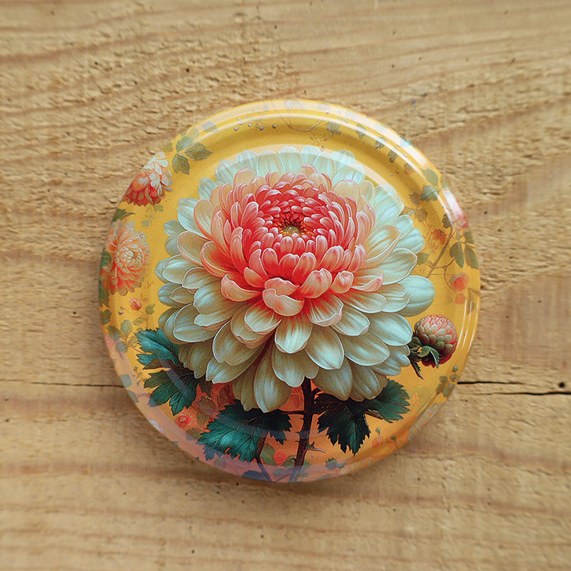 Zakrętki na przetwory Kwiatowa Kolekcja fi82 20szt 10 Zakrętki na przetwory Kwiatowa Kolekcja