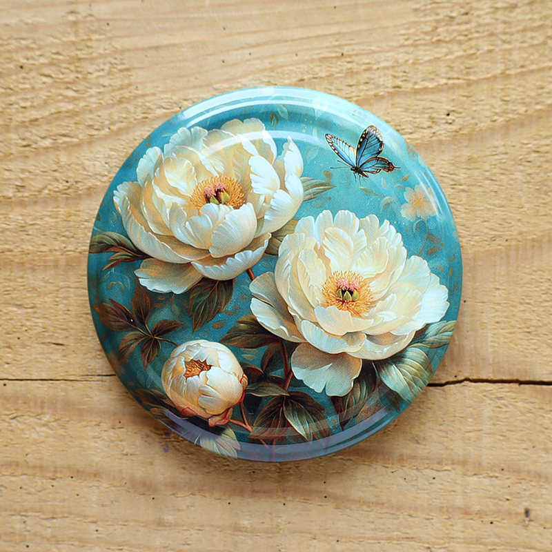 Zakrętki na przetwory Kwiatowa Kolekcja fi82 20szt 2 Zakrętki na przetwory Kwiatowa Kolekcja