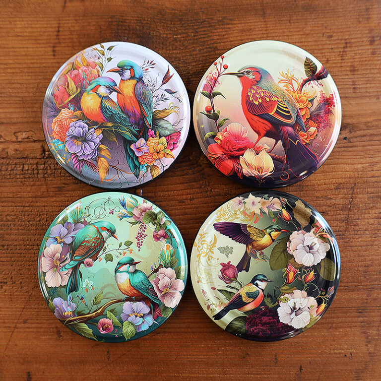 Zakrętki na przetwory Rajskie Ptaki