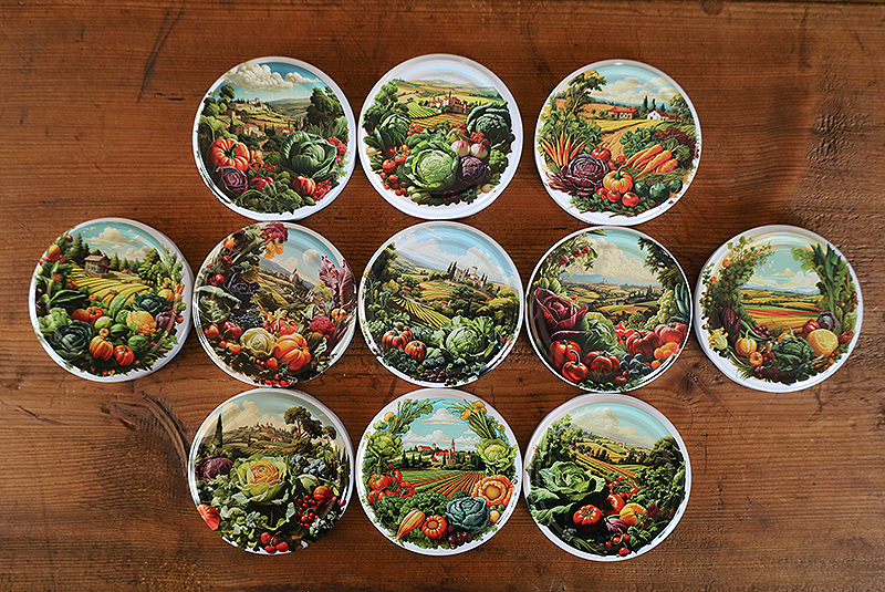 Zakrętki na przetwory Sielskie Widoki