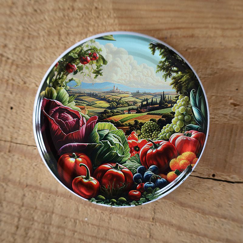 Zakrętki na przetwory Sielskie Widoki fi82 20szt 3 Zakrętki na przetwory Sielskie Widoki