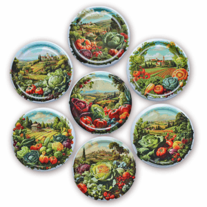 Zakrętki na przetwory Sielskie Widoki