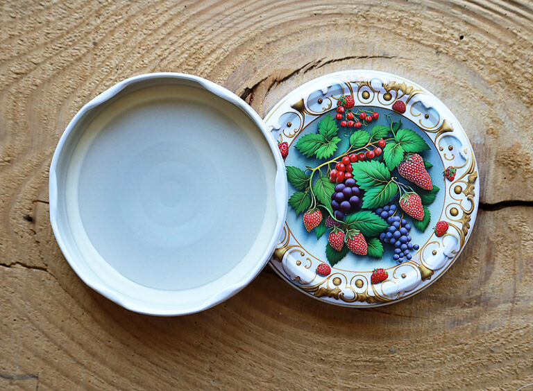 Zakrętki na przetwory Barok fi82 20szt