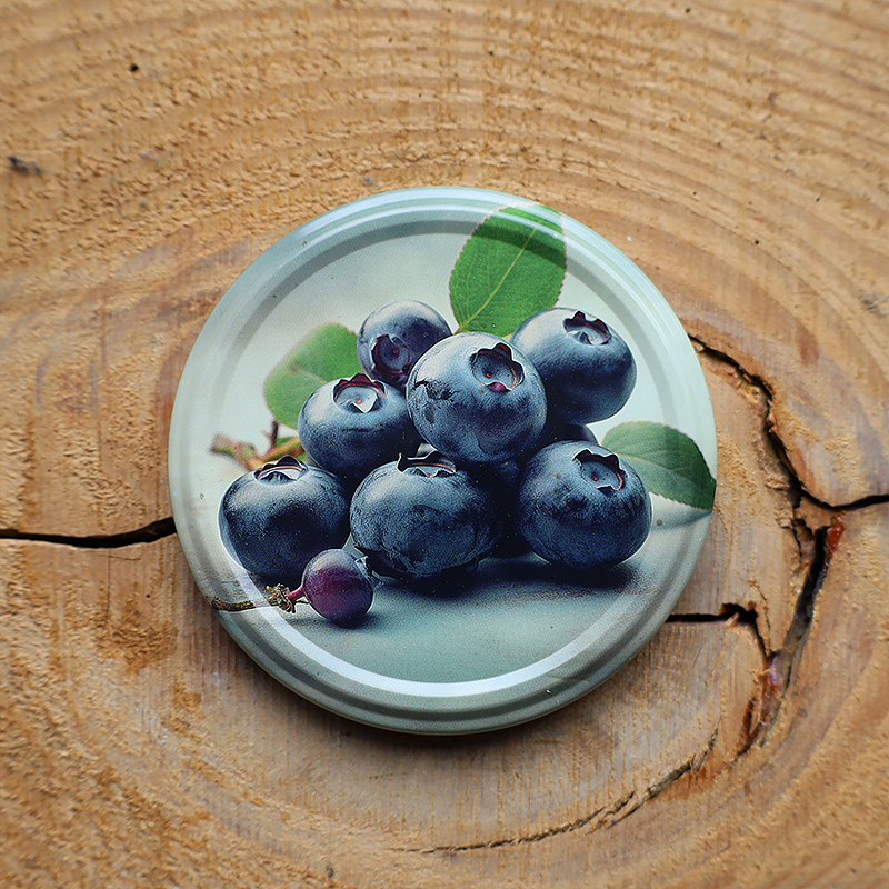 Zakrętki na przetwory Owocowy Koszyk fi82 20szt 6 Zakrętki na przetwory Owocowy Koszyk fi82 20szt