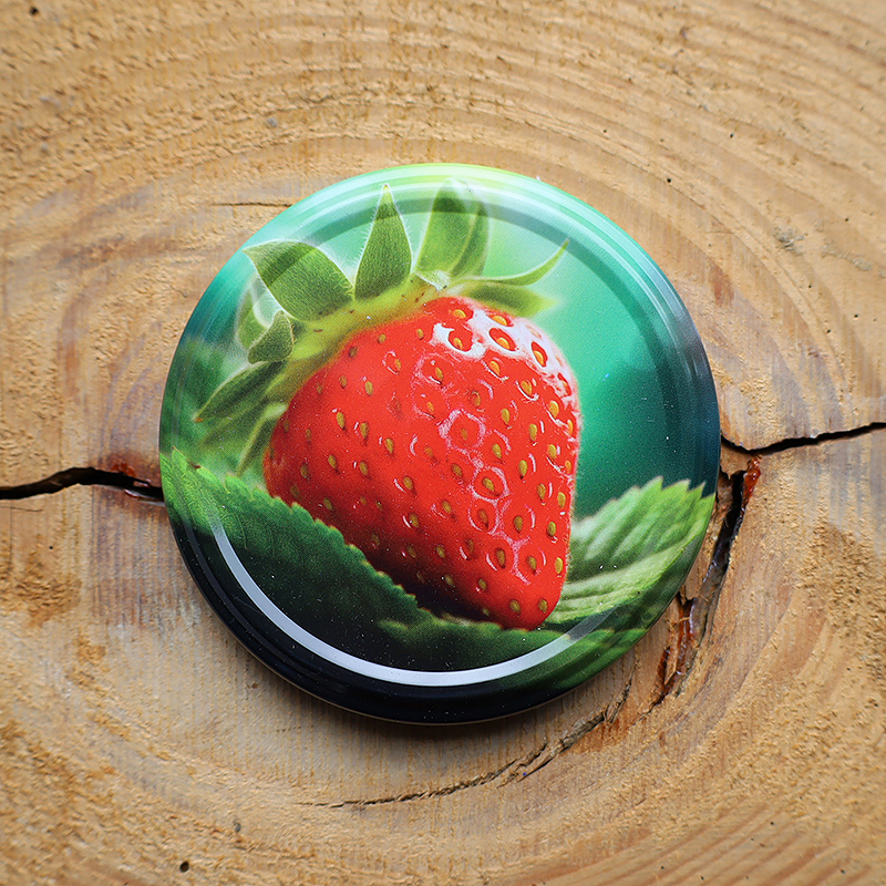 Zakrętki na przetwory Owocowy Koszyk fi82 20szt 3 Zakrętki na przetwory Owocowy Koszyk fi82 20szt