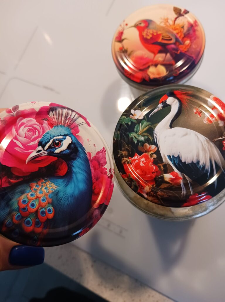 Zakrętki Ptaki Małe fi66 20szt