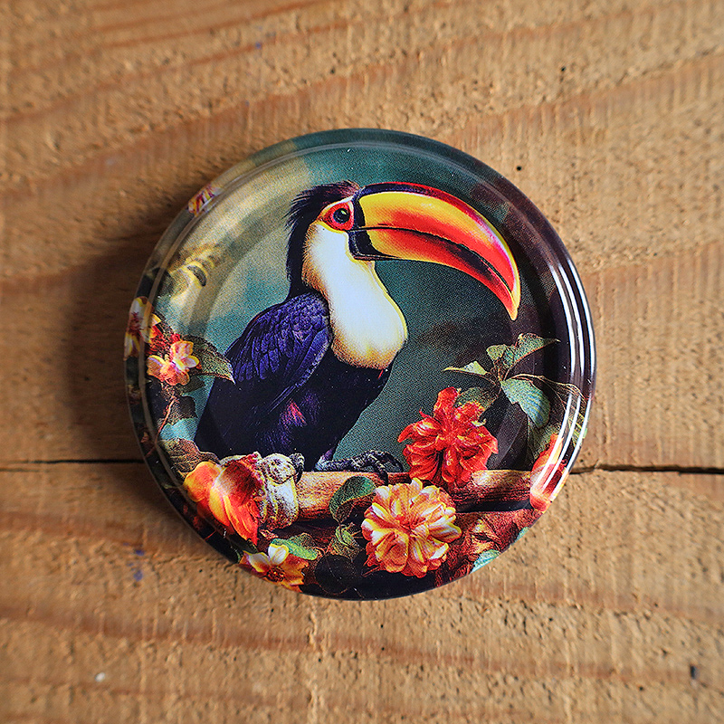 Zakrętki na przetwory Ptaki Małe fi66 20szt 10 Zakrętki Ptaki Małe fi66 20szt