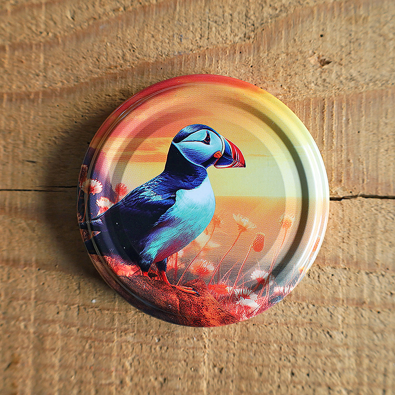 Zakrętki na przetwory Ptaki Małe fi66 20szt 6 Zakrętki Ptaki Małe fi66 20szt