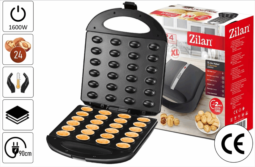 Opiekacz do ciasteczek orzeszków