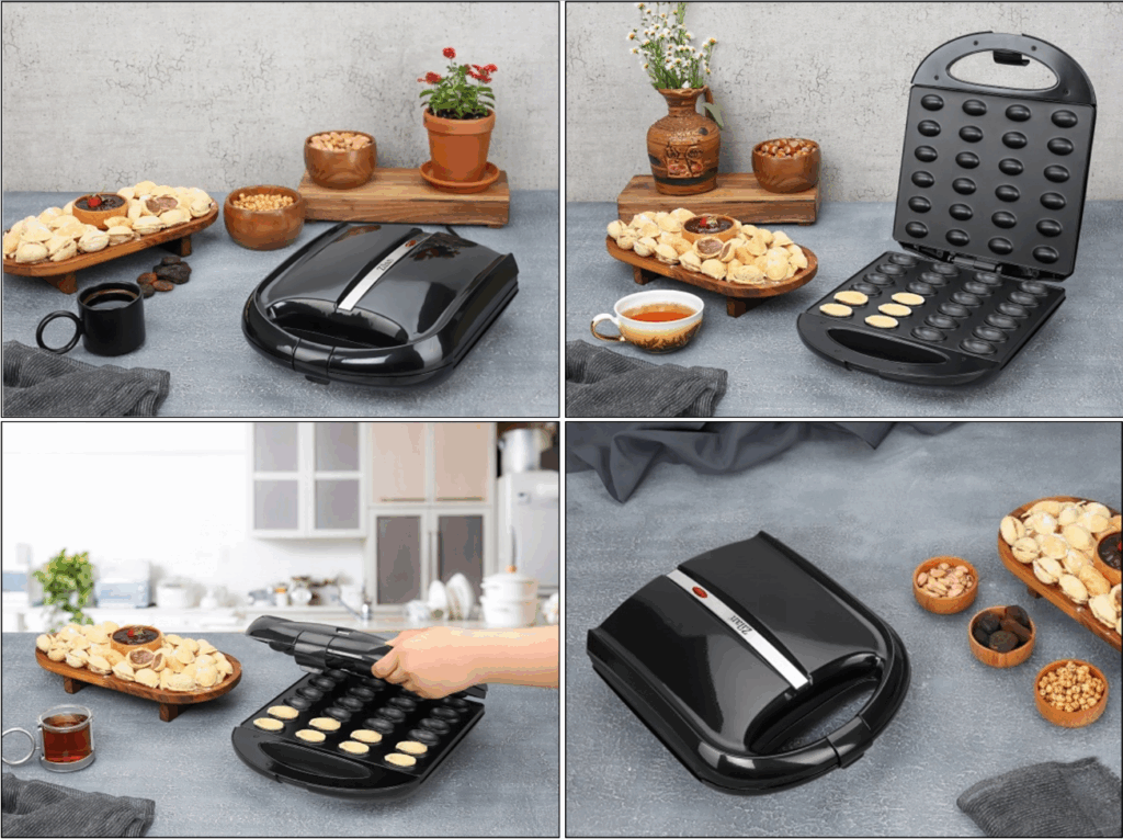 Opiekacz do ciasteczek orzeszków