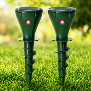 Odstraszacz Solarny Wibracyjny na krety i gryzonie 2 sztuki