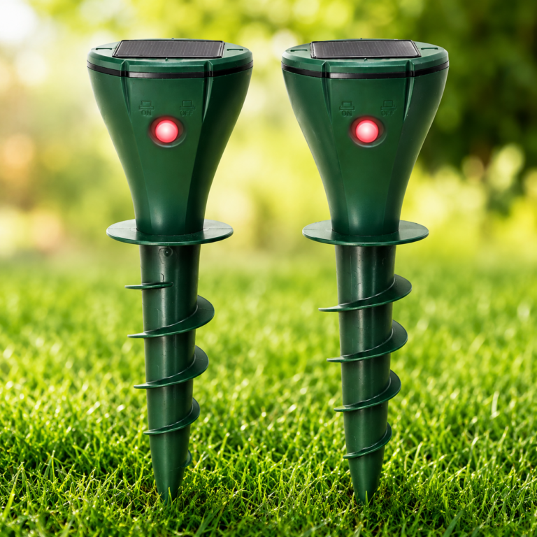 Odstraszacz Solarny Wibracyjny na krety i gryzonie 2 sztuki
